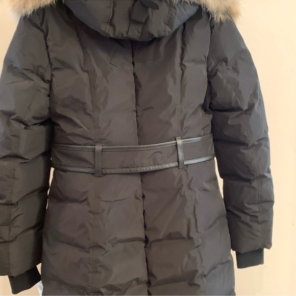 Mackage Jada Maxi Down Coat with Hood, Size Large - Picture 3 of 6